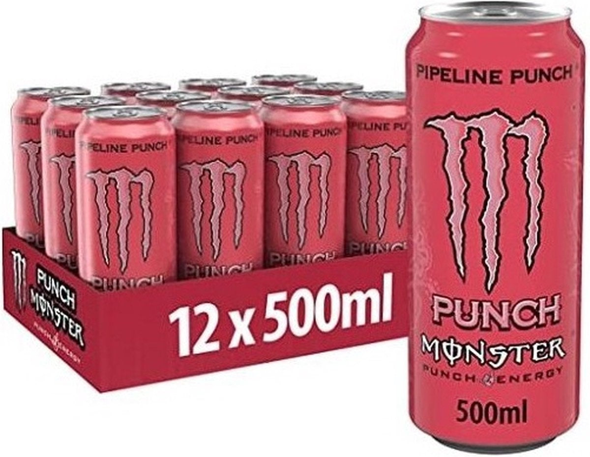 Monster - Pipeline Punch 500ml 12 Blikjes