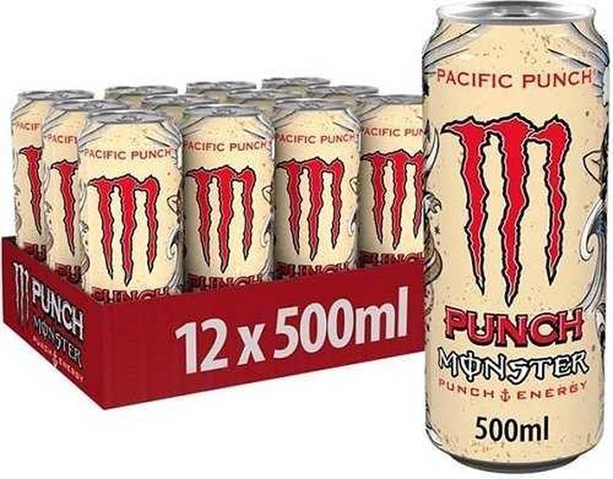 Monster - Pacific Punch 500ml 12 Dosen