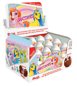 Zaini - Verrassingseieren Unicorn 24 Stuks