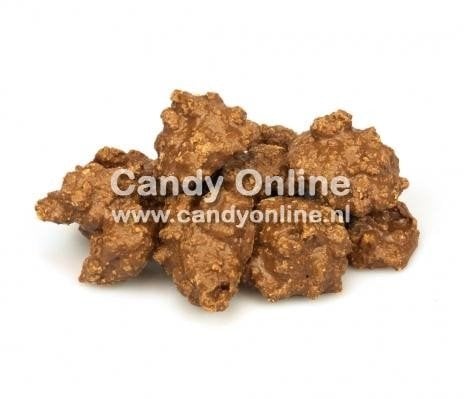 Stroopwafelrotsjes Melk Chocolade 200 Gram