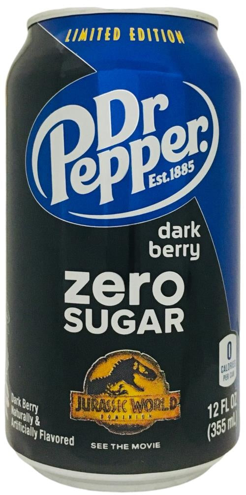 Dr Pepper - Dark Berry Zero Sugar 355ml