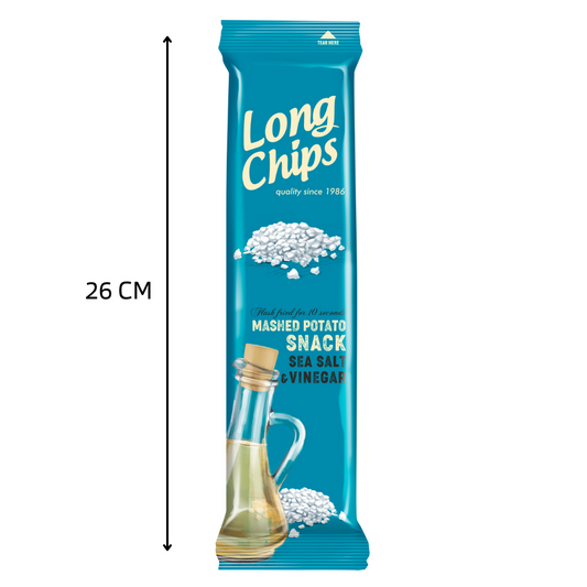 Long Chips - Salt & Vinegar 75 Gram