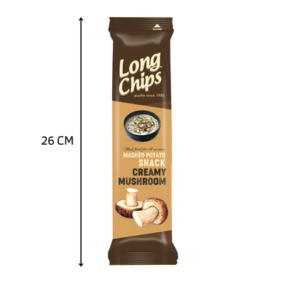 Chips longues - Champignons crémeux 75 grammes