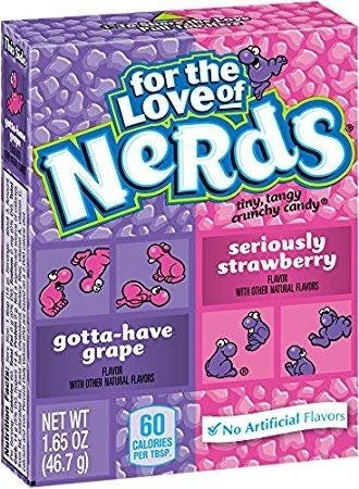 Nerds - Strawberry/Grape 46,7 Gram