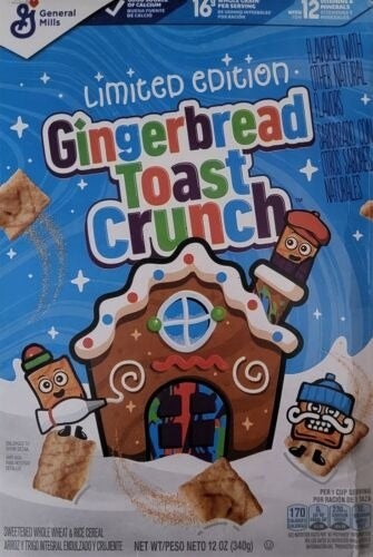 General Mills - Gingerbread Toast Crunch 340 Gram