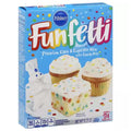 Pillsbury - Fun Fetti Kuchen- und Cupcake-Mix 432 Gramm