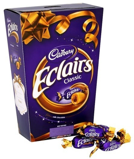 Cadbury - Chocolate Eclairs Carton 350 Gram