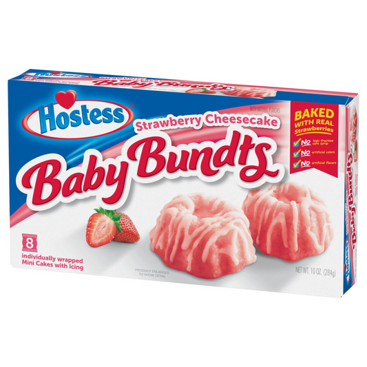 Hostess - Baby Bundts Strawberry 284 Gram