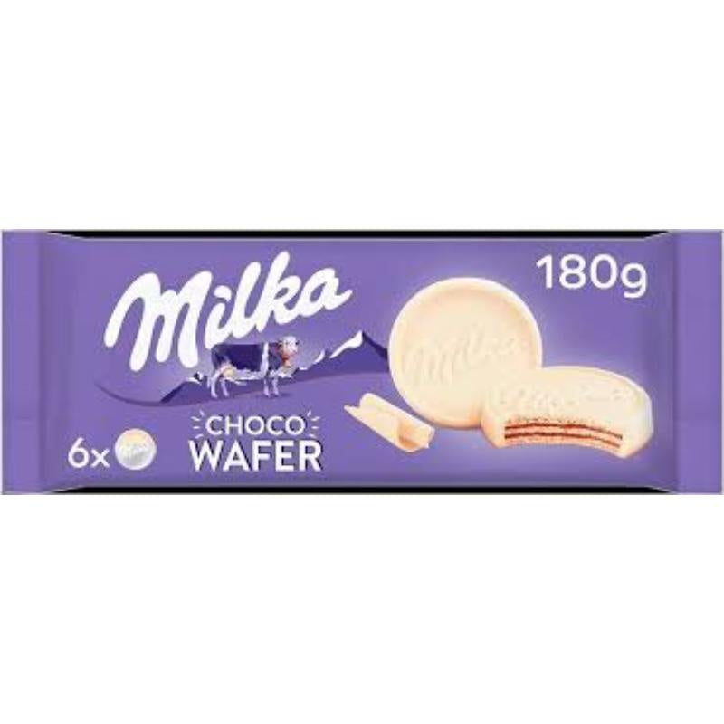 Milka - Choco Wafer White 180 Gram