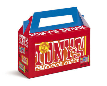 Tony's Chocolonely - Rainbowpack Classic 3-Pack 8 Stuks