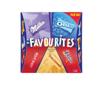 Milka - Party Mix 159 Gram 8 Stuks