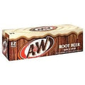 A&W Root Beer 355ml 12 Canettes