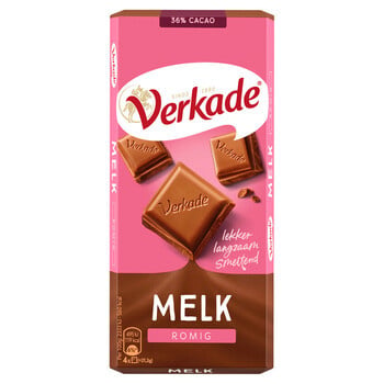 Verkade - Melk Romig 111 Gram 12 Pièces