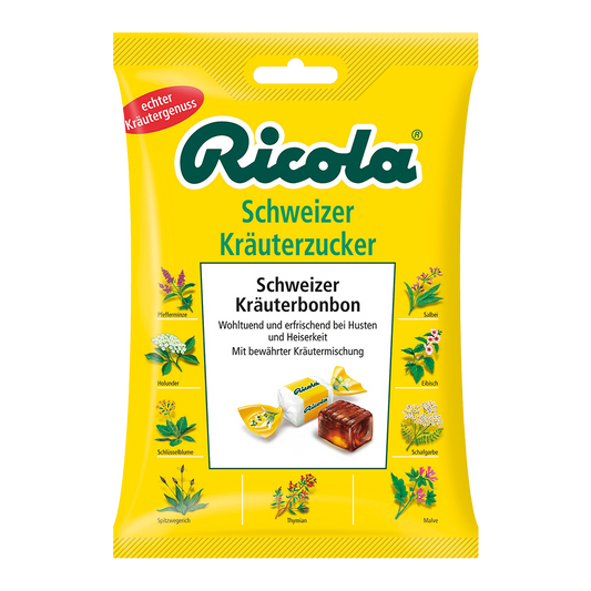Ricola - Schweizer Kräuterzucker 75 Gram (suikervrij)