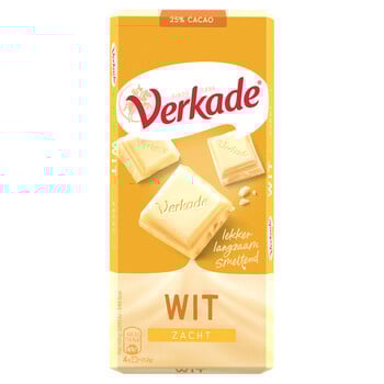 Verkade - Wit 111 Gram 12 Stuks