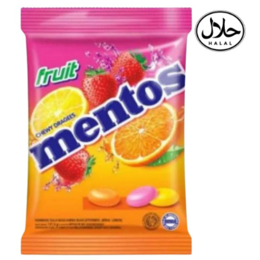 Mentos - Candy Fruit Bag Asia 135 Gram