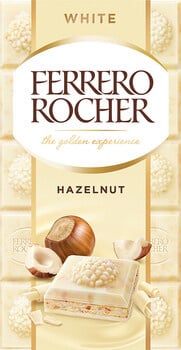 Ferrero Rocher - White Hazelnut 90 Gram 8 Stück