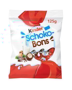 Kinder - Schokobons 125 Gram 8 Stuks