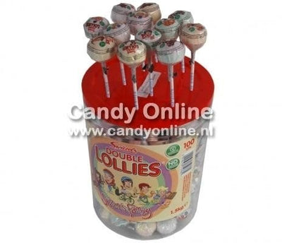 Candyman Double Lolly 100 Pieces
