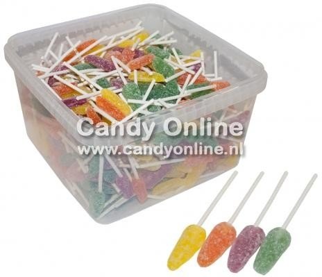 LikBits Mini Fruit Lollies 1.3 Kilo +/- 325 Stuks