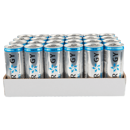 Slammers - Energy Suikervrij 250ml 24 Blikjes