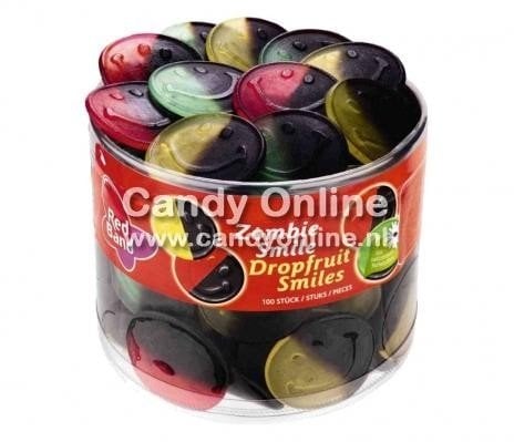 Bonbons Red Band Zombie Drop-Fruit Smiles 1200 grammes 100 pièces