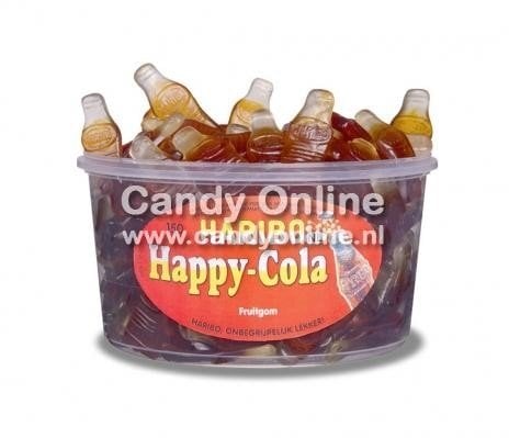 Haribo Silo Colaflesjes Groot 150 Stuks 1200 Gram