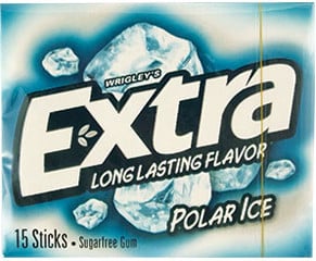 Wrigley's Extra Polar Ice 15 Sticks