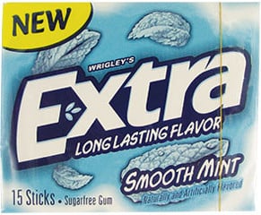 Wrigley's Extra Smooth Mint 15 Sticks