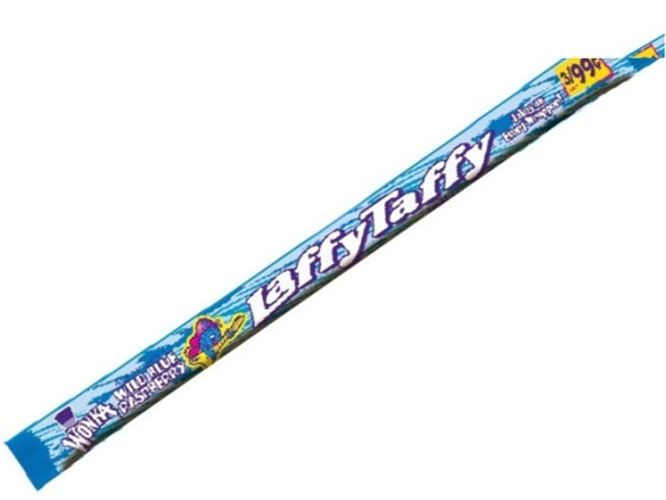 Wonka Laffy Taffy Blue Raspberry Chews 22,9 Gram
