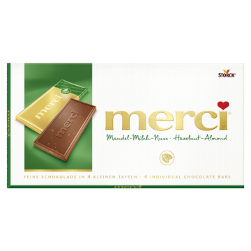 Merci - Mandeln 100 Gramm