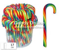 Candy Canes Rainbow 28 Gram 72 Pieces