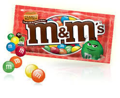 M&M's Erdnussbutter 46 Gramm