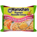 Maruchan - Nouilles Ramen saveur Crevettes Citron Vert et Piment 85 grammes