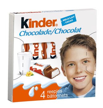 Ferrero Kinderchocolade 50 Gram 20 Pakjes