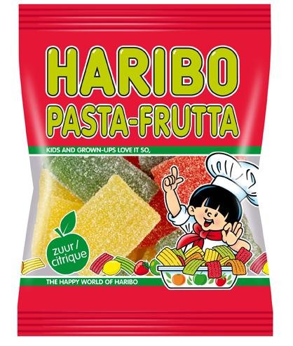 Haribo Pasta Frutta 70 Gram 28 Stuks