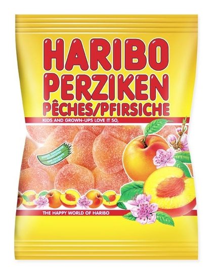 Haribo Perziken 75 Gram 30 Stuks