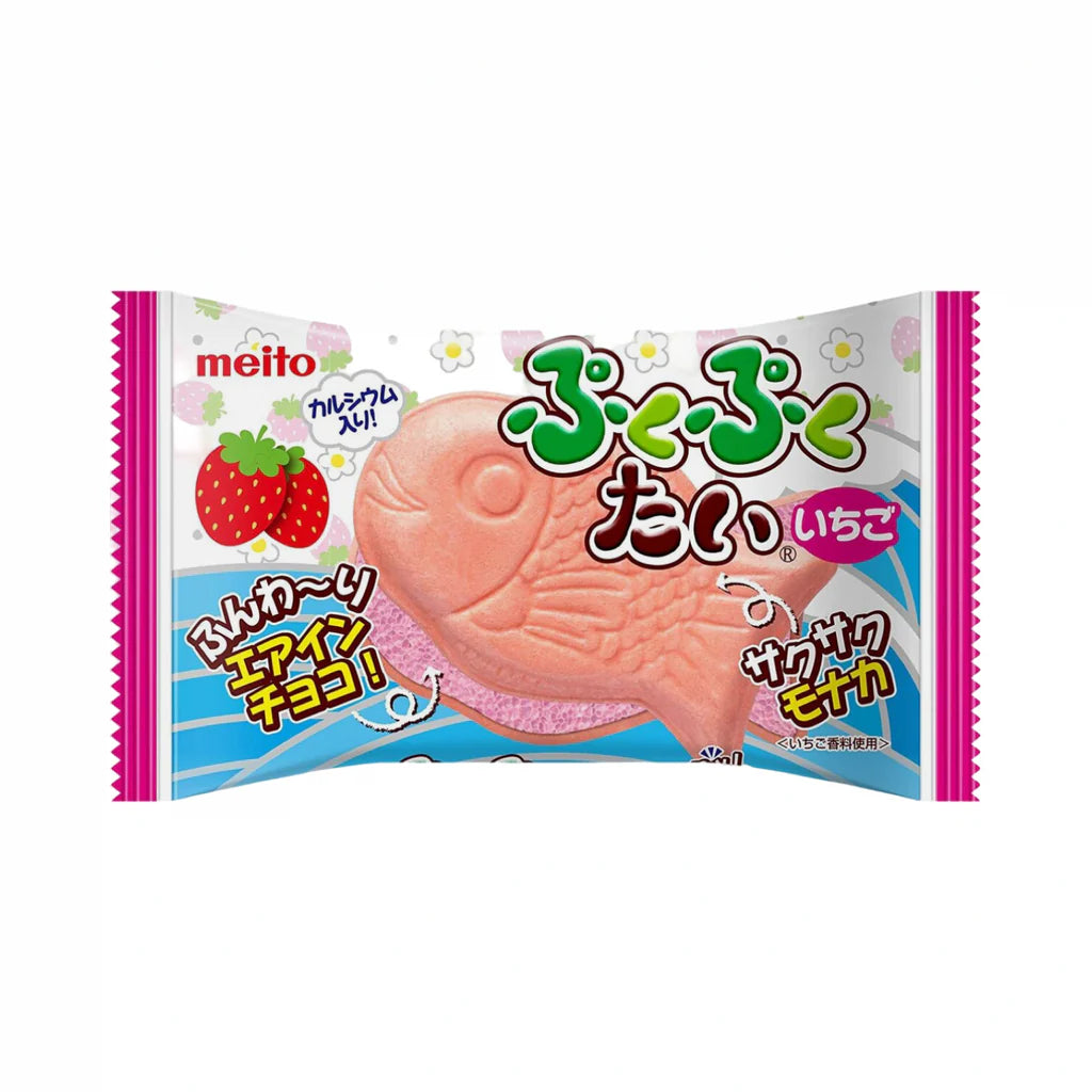 Meito - Puku Puku Tai Strawberry 16,5 Gram