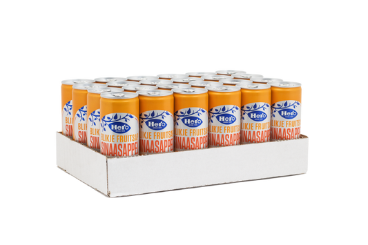 Hero - Sinaasappel 250ml 24 Blikjes