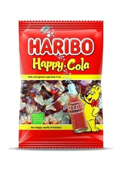Haribo - Happy Cola 250 Gram 10 Pièces