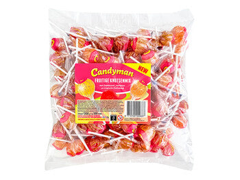 Candyman - Fruitige Knotsenmix 1300 Gram 100 Stuks