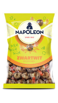 Napoleon - Zwart Wit 150 Gram 12 Stück