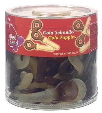 Red Band Silo Cola Sleutels 100 Stuks 1200 Gram