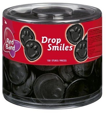 Red Band Drop Smiles 100 Stuks 1180 Gram