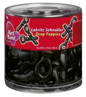 Red Band Silo Lakritz Sleutels 100 Stück 1180 Gram