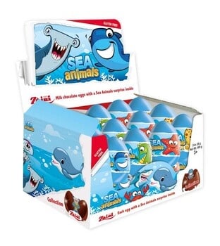 Zaini - Verrassingseieren Sea Animals 24 Stuks