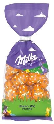 Milka - Eitjes Wit Praline 100 Gram