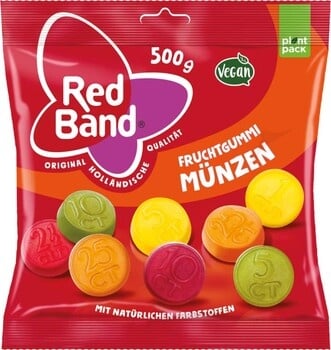 Red Band - Winegum Coins 500 Gramm