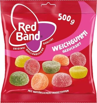 Red Band - Gesuikerde Winegums 500 Gram