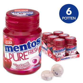 Mentos - Pure Fresh Cherry 6 Stuks